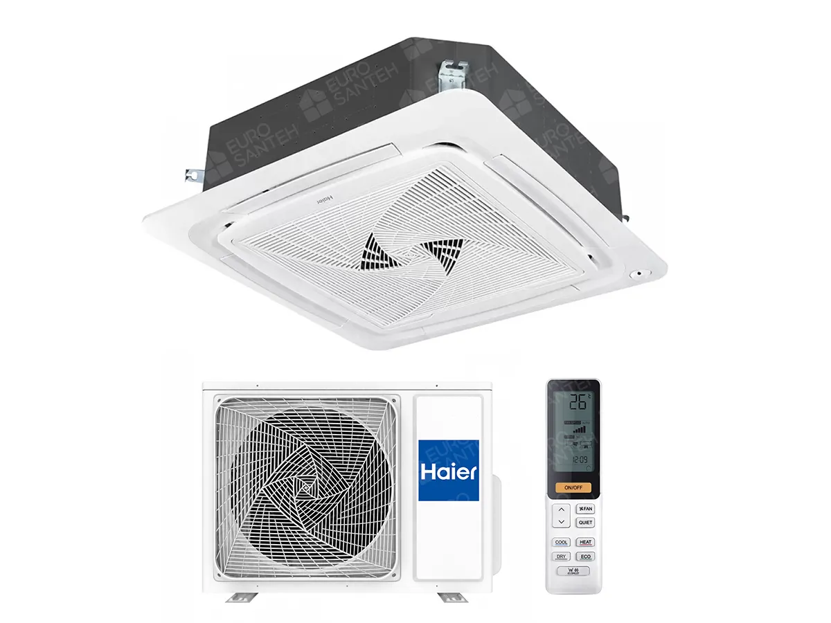 Aparat de aer conditionat caseta rotund HAIER AB71S2SG1FA/1U71S2SR2FA + panel