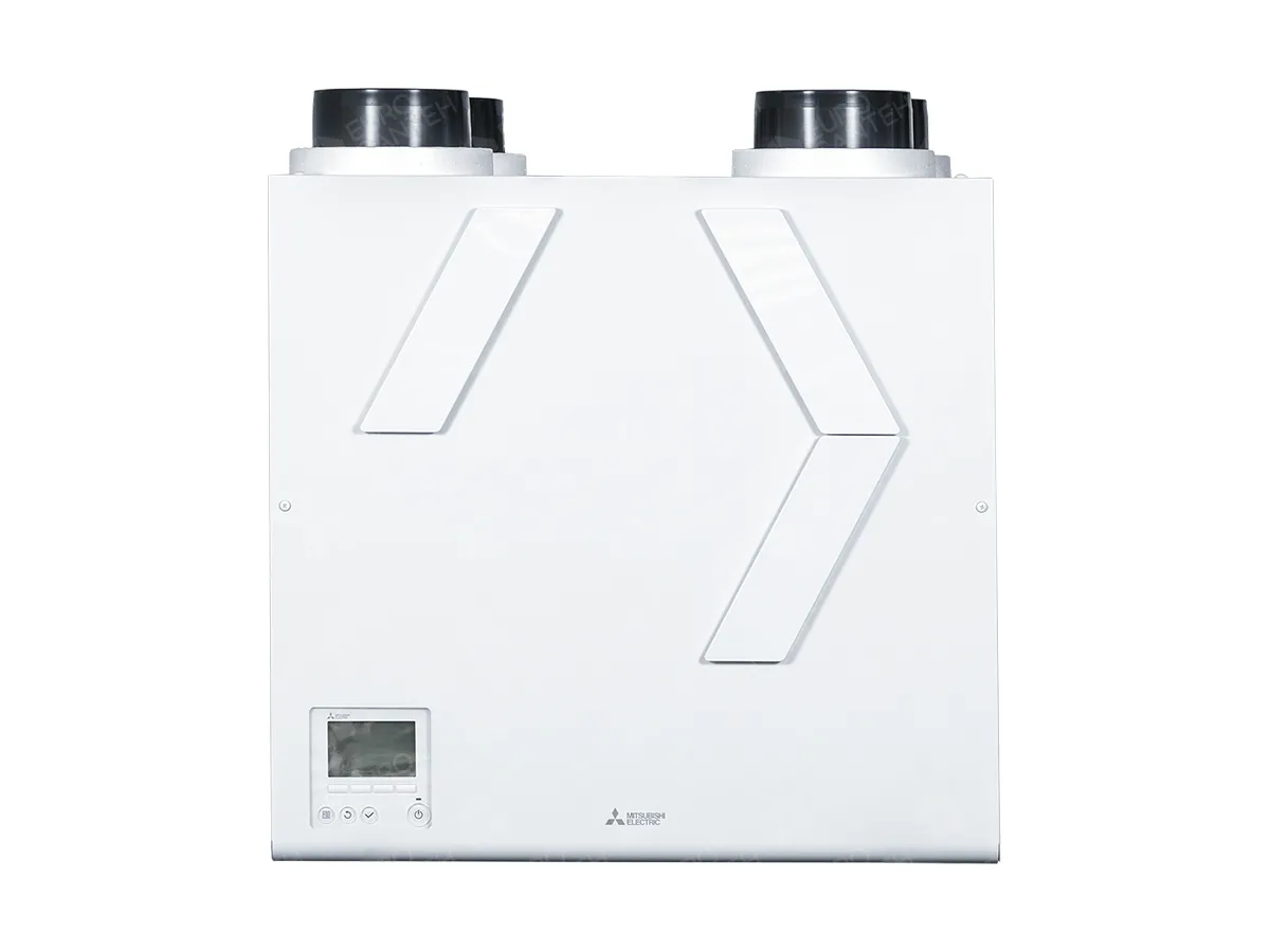 Настенная приточно-вытяжная установка Mitsubishi Electric VL-250CZPVU-R-EG (подключение воздуховода справа, расход воздуха 250 м³/ч)
