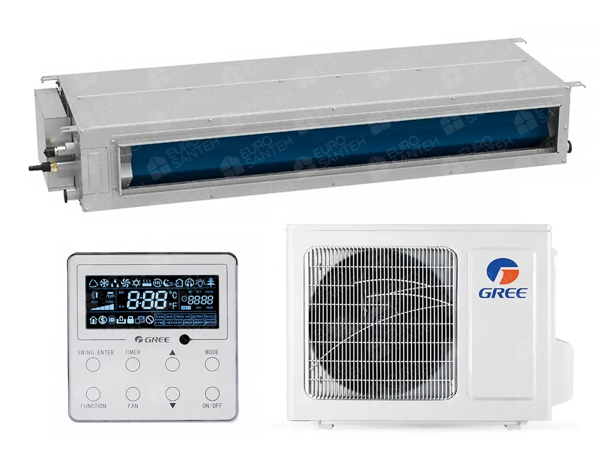 Кондиционер GREE тип КАНАЛ Inverter серия U-MATCH GUD140PHS-A-T+GUD140W-HhA-X (48K)
