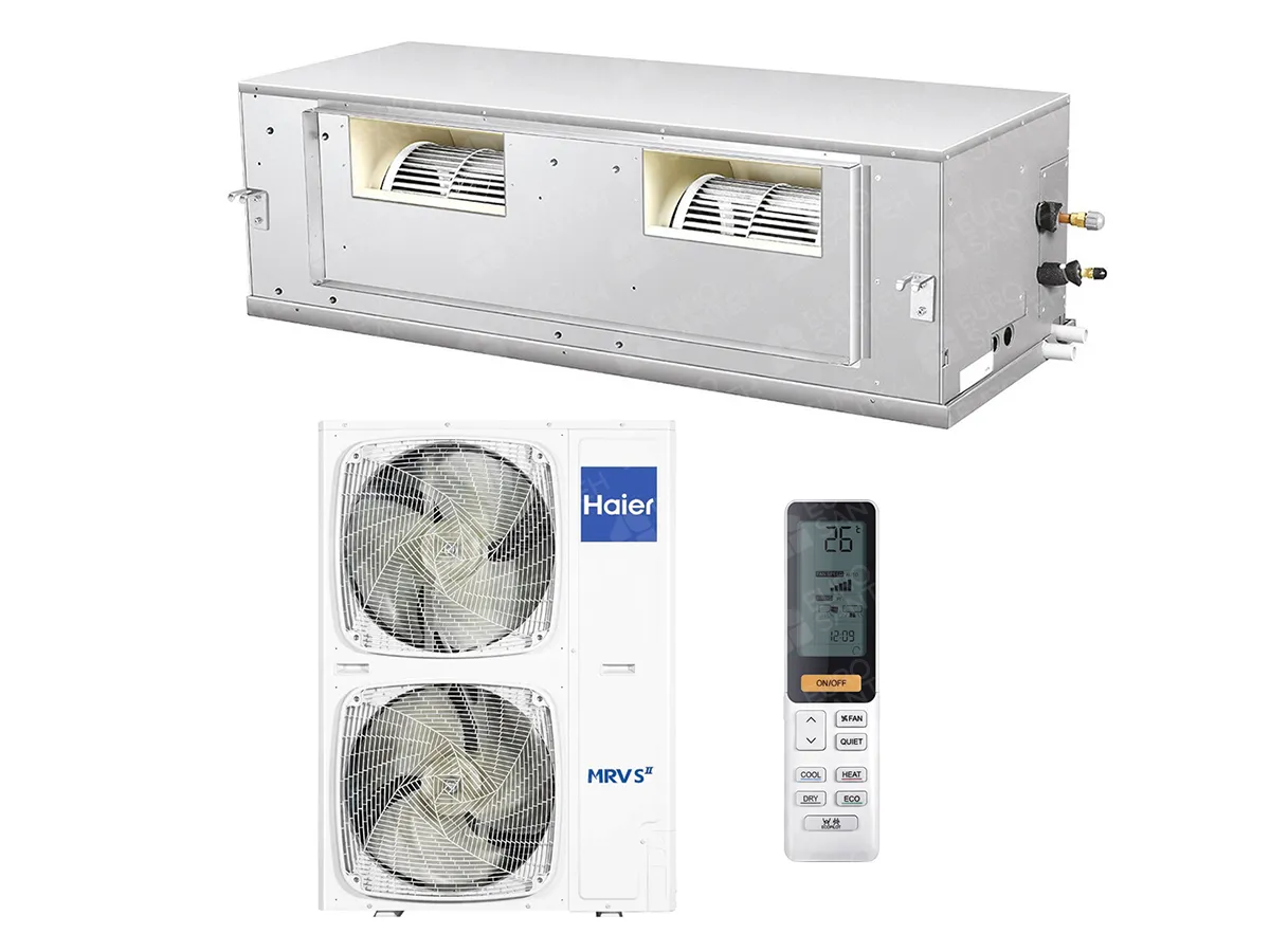 Кондиционер инверторный канальный High ESP HAIER ADH250H1ERG/1UH250W1ERK