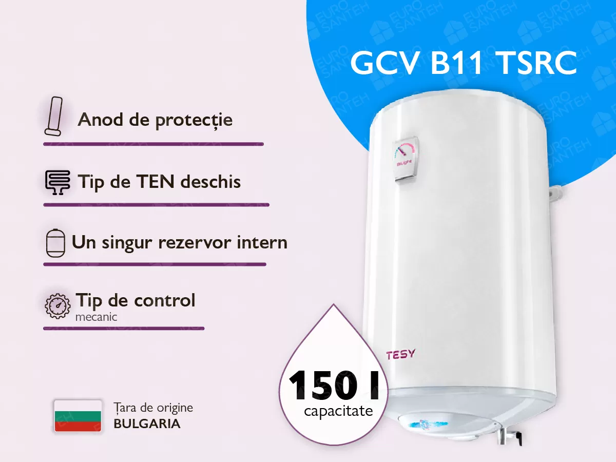 Boiler electric TESY GCV 150 44 B11 TSRC BILIGHT