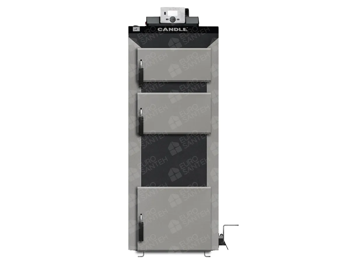 Cazan pe combustibil solid cu incarcare manuala Candle Uni 70 kW