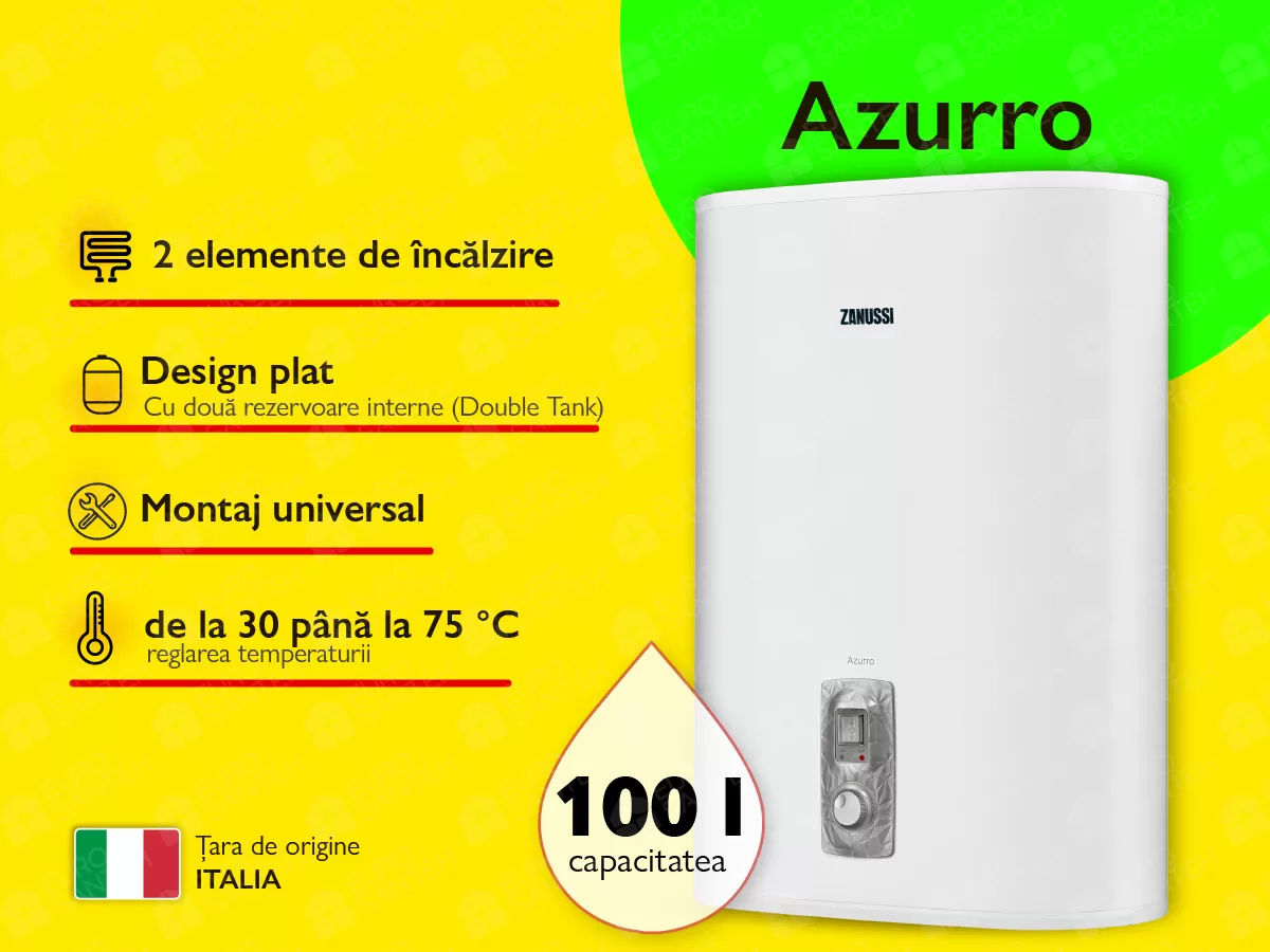 Boiler electric Zanussi Azurro 100L