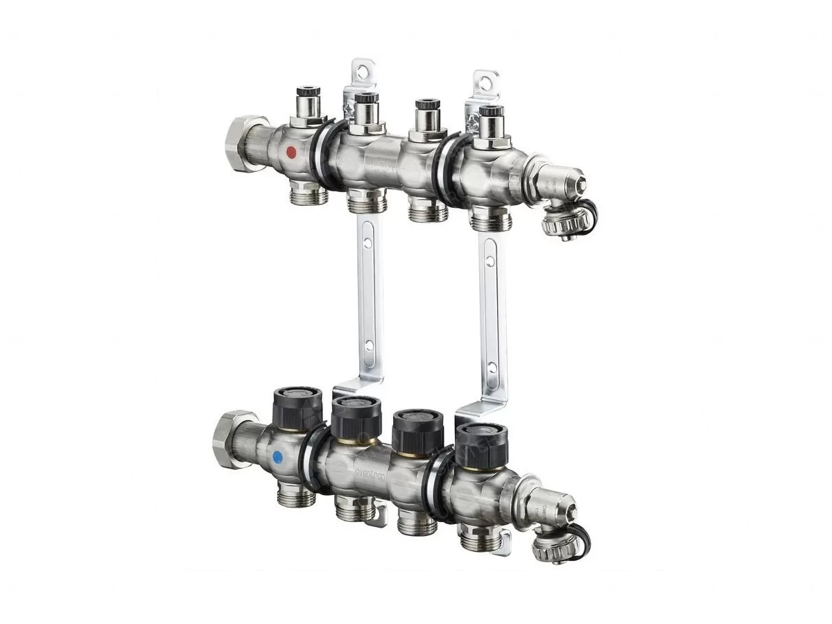 Set Distribuitor inox Oventrop 1 5C cu debitmetre