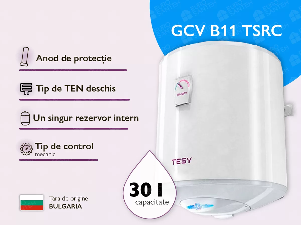 Boiler electric TESY GCV 30 35 B11 TSRC BILIGHT