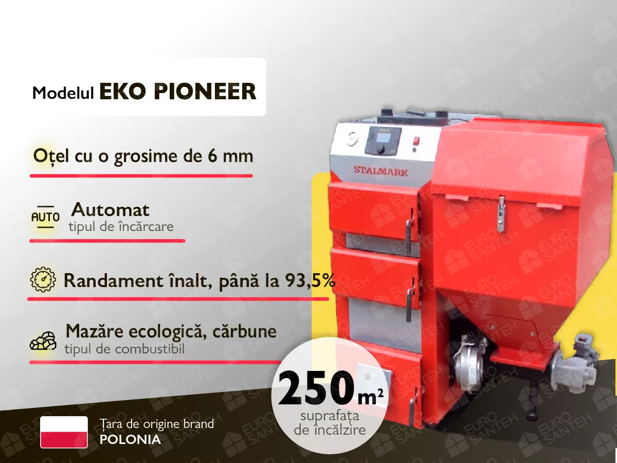 Cazan Stalmark EKO Pioner 25 Kw