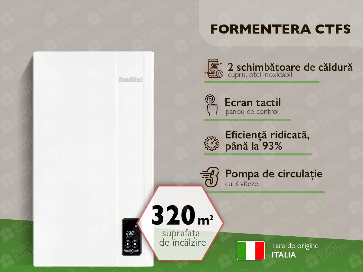 Cazan pe gaz clasic FONDITAL FORMENTERA CTFS 32 kW