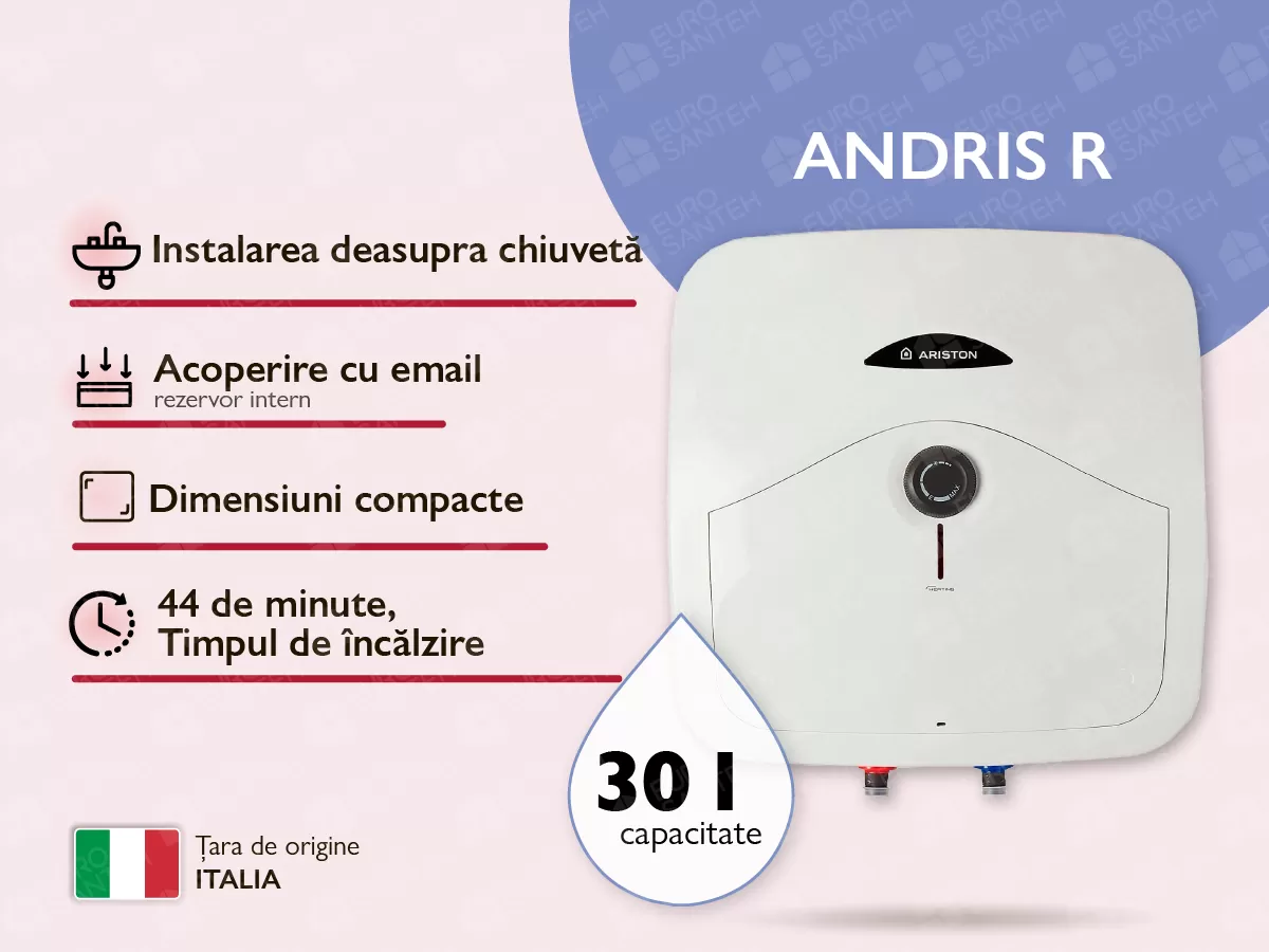 Boiler electric Ariston Andris R 30 PL