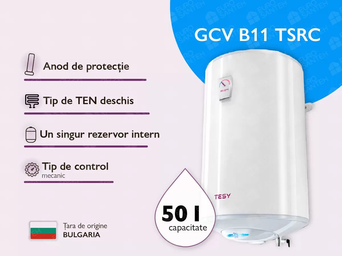 Boiler electric TESY GCV 50 44 B11 TSRC BILIGHT