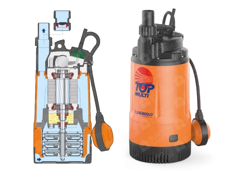Pompa submersibila Pedrollo TOP MULTI-2, 0,55 kW