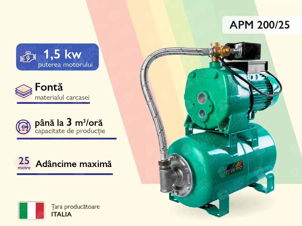 Гидрофор Marina APM 200/25